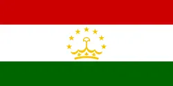 Vlag van Tadzjikistan
