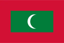 Vlag van Maldiven