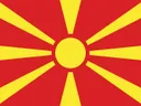 Vlag van Noord-Macedonië