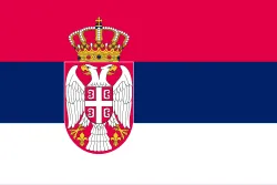 Vlag van Servië