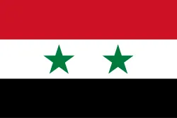 Vlag van Syrië