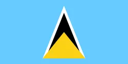 Vlag van Saint Lucia