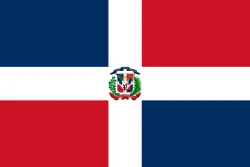 Vlag van Dominicaanse Republiek