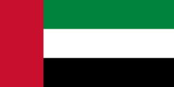 Vlag van Verenigde Arabische Emiraten