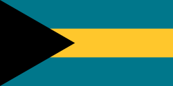 Vlag van Bahama's