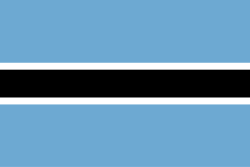 Vlag van Botswana