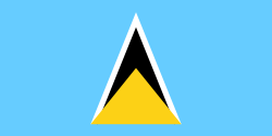 Vlag van Saint Lucia