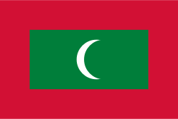 Vlag van Maldiven